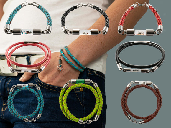 Lederarmbaender wickelarmbaender