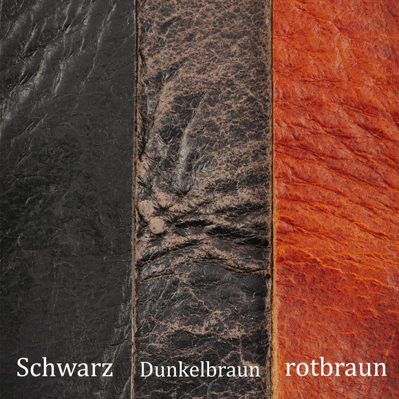 Lederarmband mit Gravur, Leder mit pull up Maserung in verschiedenen Farben, breit
