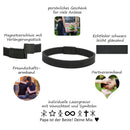 Lederarmband mit Gravur, schwarzer Magnetverschluss, Leder schwarz, Damen- und Herrenarmband-5