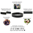 Lederarmband mit Gravur, Leder schwarz breit, leicht glänzend, Damen- und Herrenarmband-3