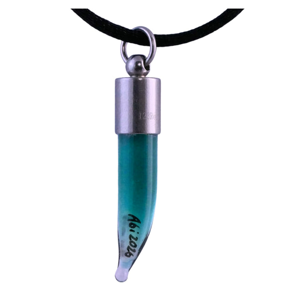 Personalisierte Abi 2026 Halskette / Schlüsselanhänger mit Reiskorn – Erinnerung & Glücksbringer