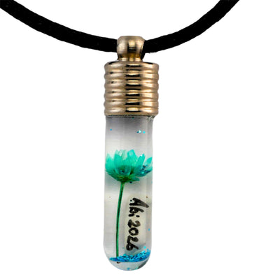 Personalisierte Abi 2026 Halskette / Schlüsselanhänger mit Reiskorn – Erinnerung & Glücksbringer