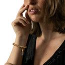 Swarovski Armband, Armband LIGHT GOLD aus original Swarovski® Kristallen mit Anhänger-2