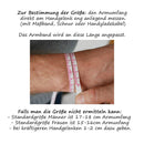 Lederarmband mit Gravur, Echtleder schwarz-rot kombiniert, Damen- und Herrenarmband-7