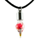 Kette mit Namen, Reiskornkette, Tropfenform, personalisiert-3