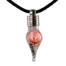 Kette mit Namen, Reiskornkette, Tropfenform, personalisiert-6