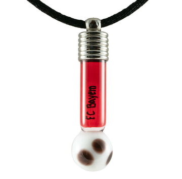 Kette mit Namen, Reiskornkette, Fussball, personalisiert