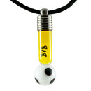 Kette mit Namen, Reiskornkette, Fussball, personalisiert-3