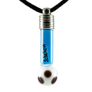 Kette mit Namen, Reiskornkette, Fussball, personalisiert-4