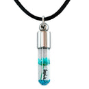 Kette mit Namen, Reiskornkette, Zylinder, personalisiert-4