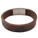 Lederarmband mit Gravur, Leder mit pull up Maserung in verschiedenen Farben, extrabreit-4