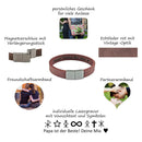 Lederarmband mit Gravur, Leder rot, Damenarmband-5