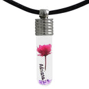 Kette mit Namen, Reiskornkette, Zylinder, personalisiert-1