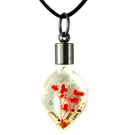 Kette mit Namen, Reiskornkette XL, Herzform, personalisiert