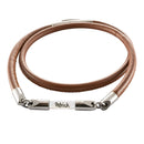 Armband mit Namen, Wickelarmband Nappa Leder, personalisiert-3