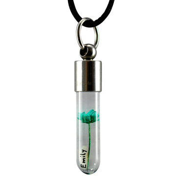 Kette mit Namen, Reiskornkette XL, Zylinder, personalisiert