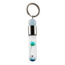 Schlüsselanhänger personalisiert, mit Halbedelstein – Glücksstein, Name oder Text-2