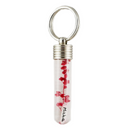 Schlüsselanhänger personalisiert, Reiskorn-Schlüsselanhänger, Zylinderform, Name oder Text-4