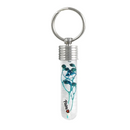 Schlüsselanhänger personalisiert, Reiskorn-Schlüsselanhänger, Zylinderform, Name oder Text-1