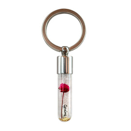 Schlüsselanhänger personalisiert, Reiskorn-Schlüsselanhänger, Edelstahl, Name oder Text