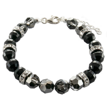 Swarovski Armband, BLACK DIAMOND aus original Swarovski® Kristallen