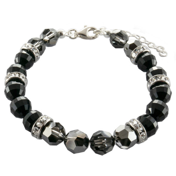 Swarovski Armband, BLACK DIAMOND aus original Swarovski® Kristallen