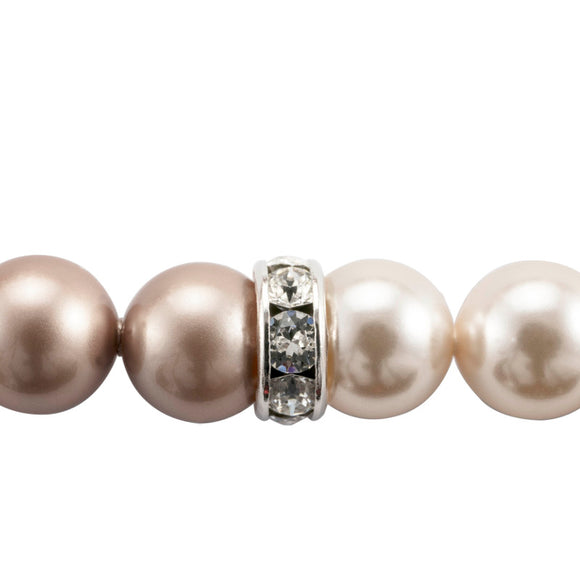 Swarovski Armband, CREME ROSE aus original Swarovski Elementen